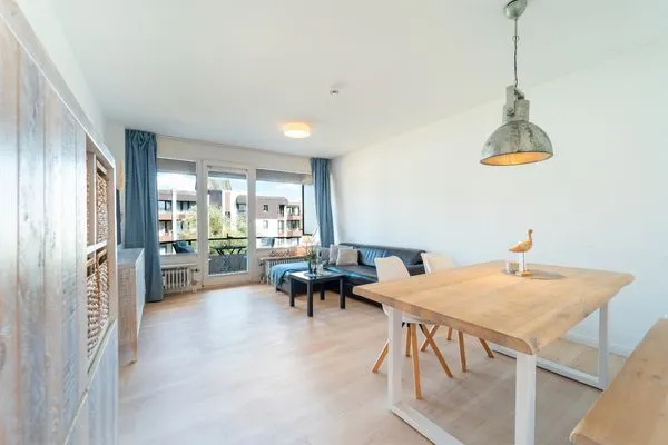 Wohnzimmer  Sonnendeck - mit zwei Balkonen und Meerblick