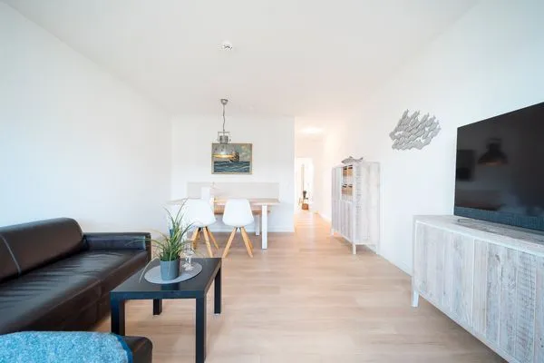 Wohnzimmer  Sonnendeck - mit zwei Balkonen und Meerblick