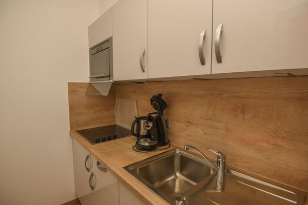  Haus Roseneck Wohnung 2 Norderney - Küche / Küchenzeile