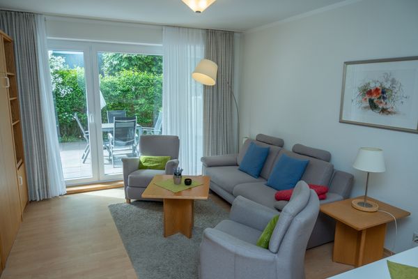  Haus Roseneck Wohnung 2 Norderney - Wohnzimmer