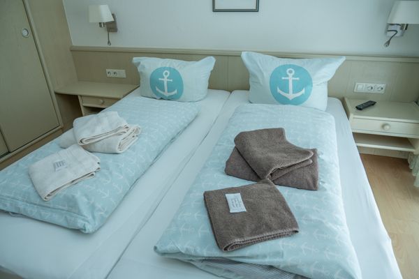  Haus Roseneck Wohnung 2 Norderney - Schlafzimmer