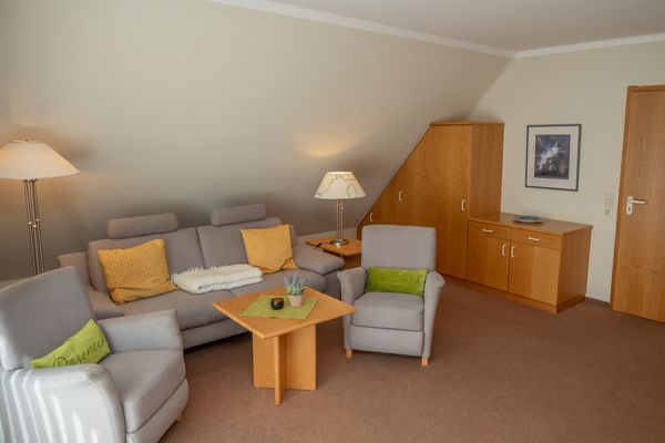  Haus Roseneck Wohnung 5 Norderney - Wohnzimmer