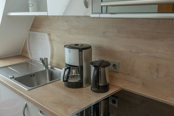  Haus Roseneck Wohnung 5 Norderney - Küche / Küchenzeile