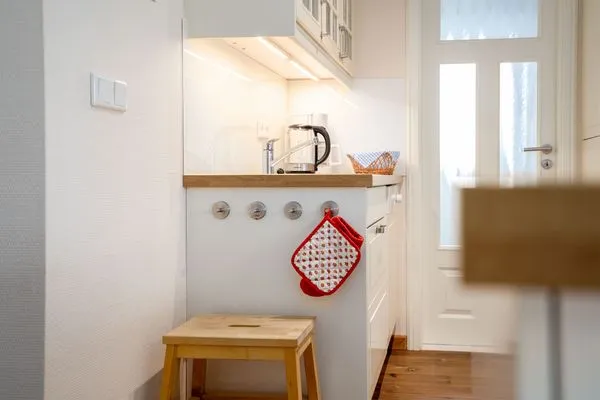 Küche / Küchenzeile  (BIR14) Ferienhaus am Birkenweg