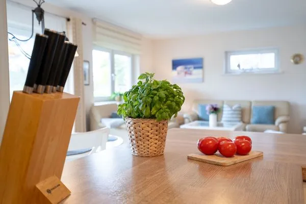 Küche / Küchenzeile  (BIR14) Ferienhaus am Birkenweg