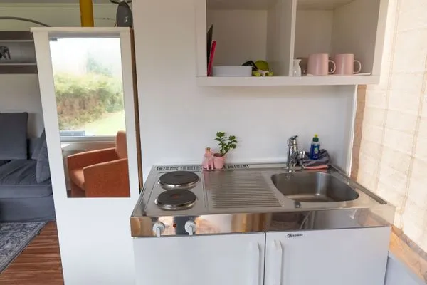 Küche / Küchenzeile Haus Kehrwieder Datscha Gartenhaus