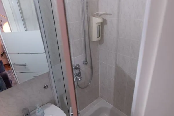 Badezimmer Haus Kehrwieder Datscha Gartenhaus