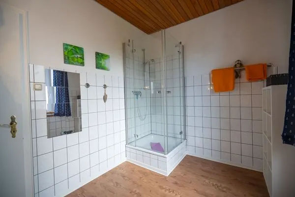 Badezimmer Haus Kehrwieder Wohnung Helgoland