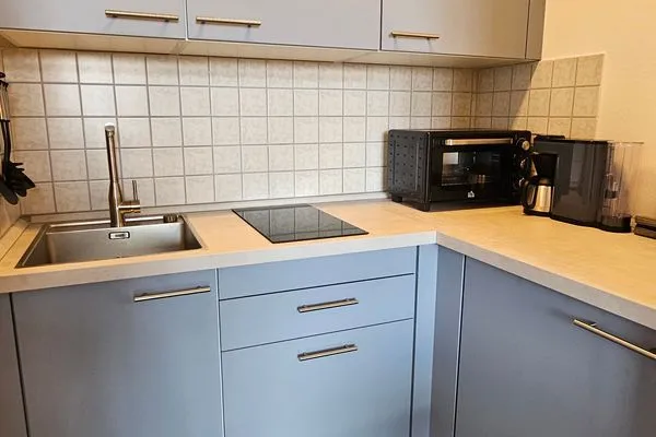 Küche / Küchenzeile Ferienland Sonnenwald Ferienwohnung "Weitblick zum Arber" Apartment 15