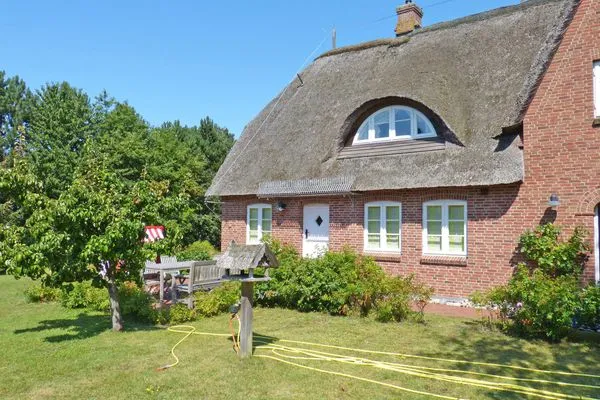 Ferienhaus Backbord in Süddorf auf Amrum Haus *Strandweg 8* Friesenhaushälfte *Backbord*