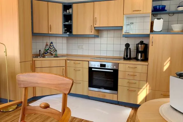 offene Küchenzeile  Wohnung Giesen