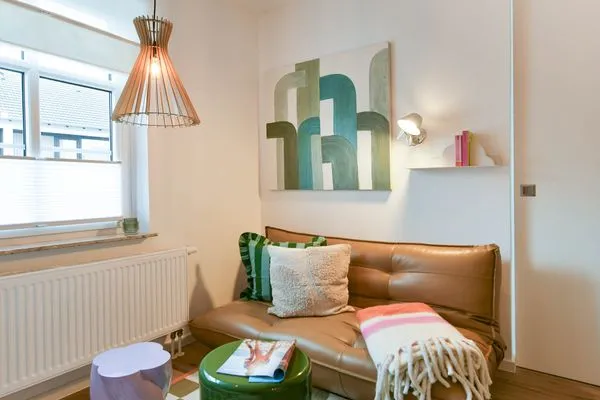 Küche / Küchenzeile Haus am Dorfbrunnen Ferienwohnung Strandfloh