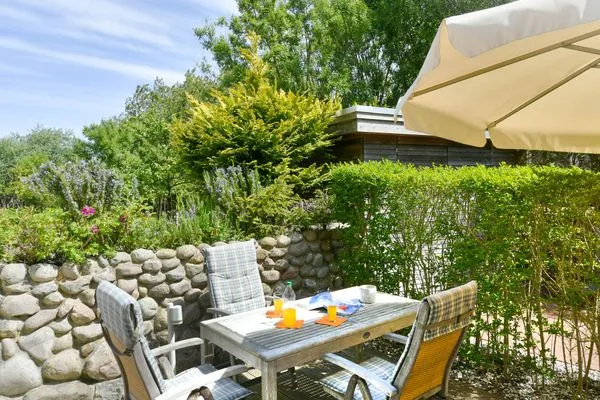 Terrasse Ferienhaus "Meine Insel Juist" Ferienwohnung Düne