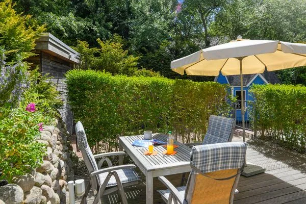 Terrasse Ferienhaus "Meine Insel Juist" Ferienwohnung Düne