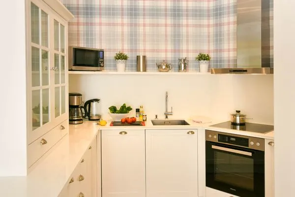 Küche / Küchenzeile Ferienhaus "Meine Insel Juist" Ferienwohnung Düne