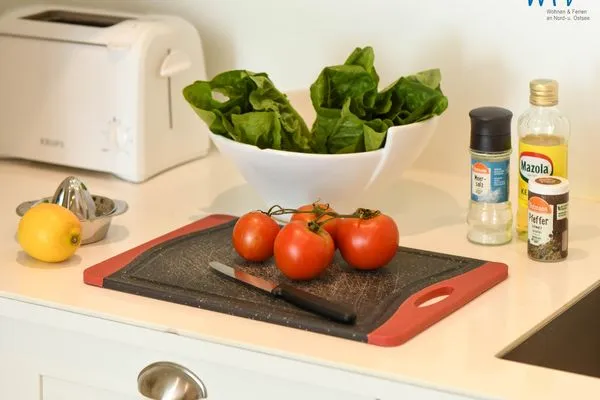 Küche / Küchenzeile Ferienhaus "Meine Insel Juist" Ferienwohnung Düne