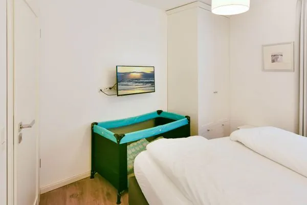 Schlafzimmer Ferienhaus "Meine Insel Juist" Ferienwohnung Düne