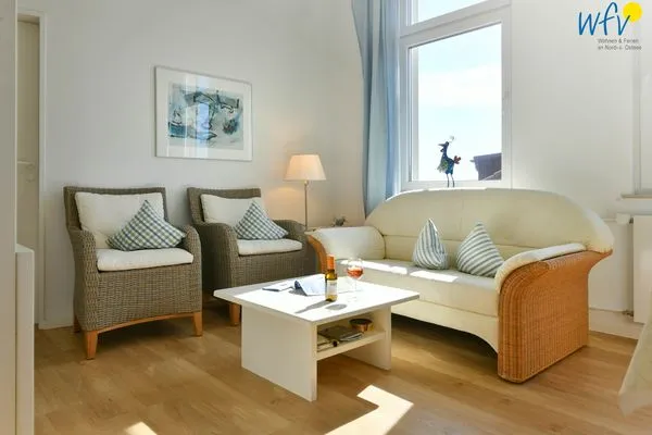 Wohnzimmer Haus Carl Stegmann Ferienwohnung FADAMA-HIN