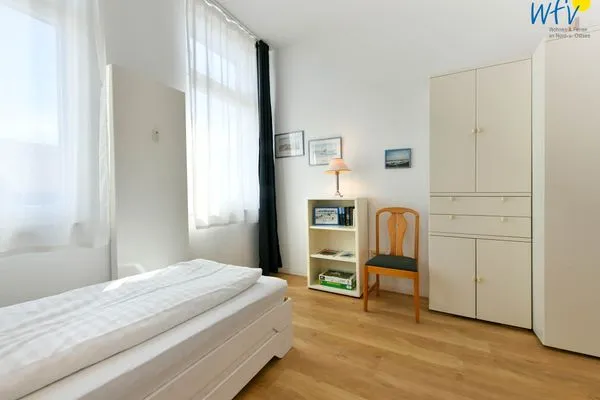 Schlafzimmer Haus Carl Stegmann Ferienwohnung FADAMA-HIN