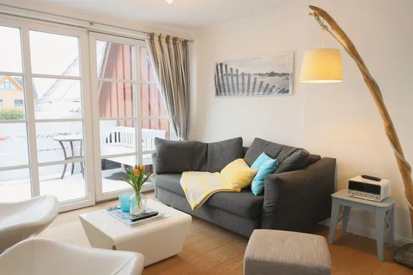 Wohnzimmer  Süder Wung 12, Whg. 3