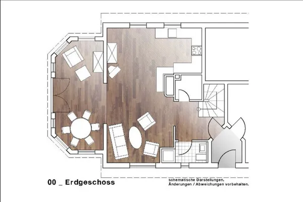 Grundriss  Kapitänshaus "Frische Brise"