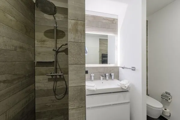 Ferienwohnung Seeräuber Ostseebad Wustrow Bad mit Dusche  Seeräuber