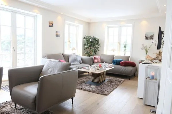 Wohnzimmer  Am Dorfteich 18b, DHH links