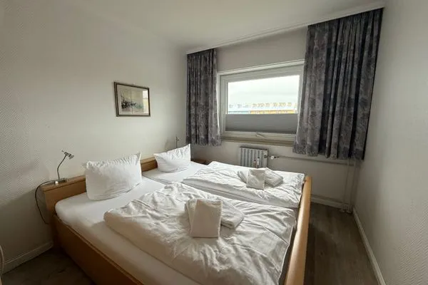 Wohnzimmer Ferienwohnung im Haus Nordland App 47 (Hund)