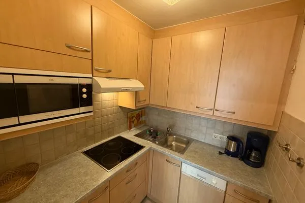 Küche / Küchenzeile Ferienwohnung im Haus Nordland App 47 (Hund)