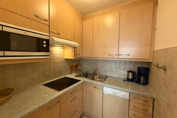 Küche / Küchenzeile Ferienwohnung im Haus Nordland App 47 (Hund)