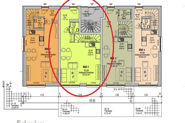 Grundriss  Viktoria 4 you - Whg. 2