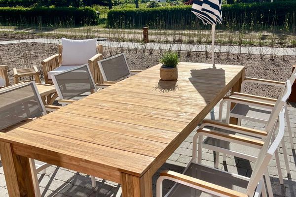  Fährmanns Hüs Wohnung Achterdeck Nebel - Terrasse