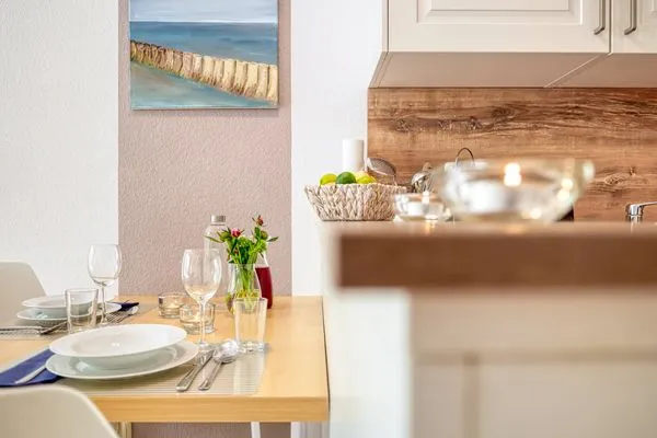 Essbereich Residenz am Strand Backfisch - Wohnung 5-66