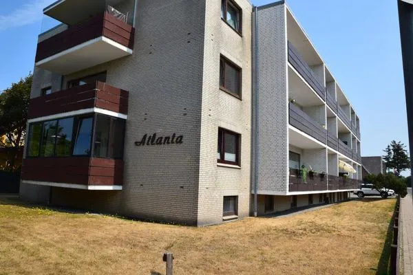 Fassade / Eingang  Kjeirstr. 34, Whg. 17, Haus Atlanta, SeeTied