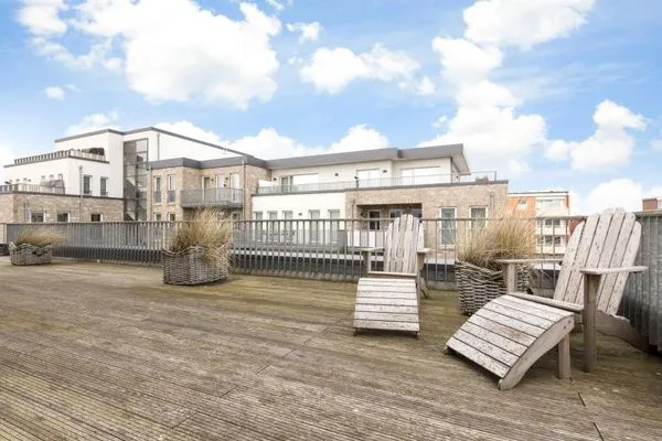 Terrasse  Bomhoffstr. 17, Whg. 21, Penthouse, 2. OG