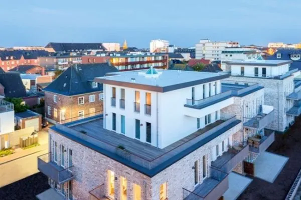 Vogelperspektive  Bomhoffstr. 17, Whg. 21, Penthouse, 2. OG