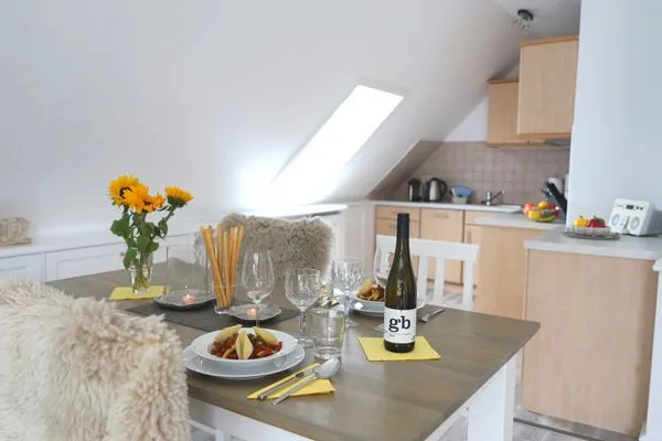 Wohnzimmer  Skellinghörn 24, Whg. 5, DG