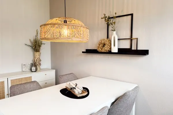 Wohnzimmer  Ferienwohnung 'Borbystrand' in Eckernförde – Strandnah und familienfreundlich