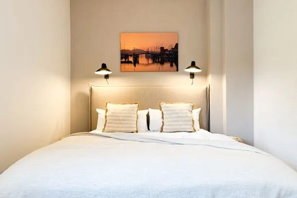 Schlafzimmer  Ferienwohnung 'Borbystrand' in Eckernförde – Strandnah und familienfreundlich