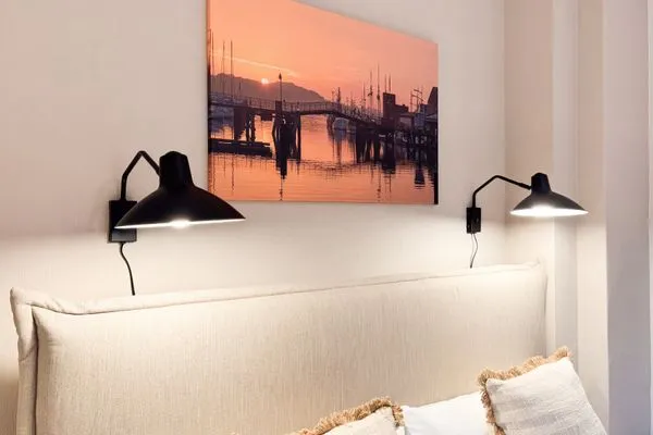 Schlafzimmer  Ferienwohnung 'Borbystrand' in Eckernförde – Strandnah und familienfreundlich