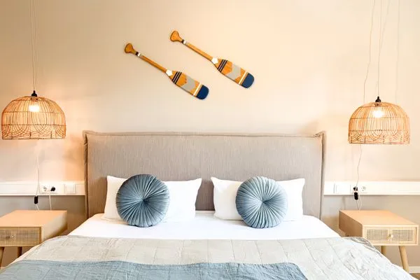 Schlafzimmer  Ferienwohnung 'Borbystrand' in Eckernförde – Strandnah und familienfreundlich