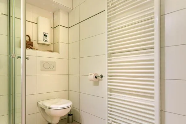Badezimmer Haus Anna See Ferienwohnung Südperle
