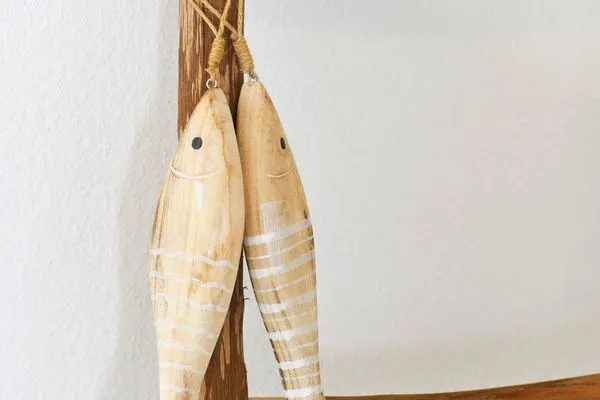 Dekoratives Detail Haus Anna See Ferienwohnung Südperle