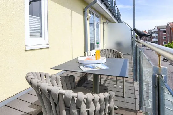 Terrasse Haus Anna See Ferienwohnung Südperle