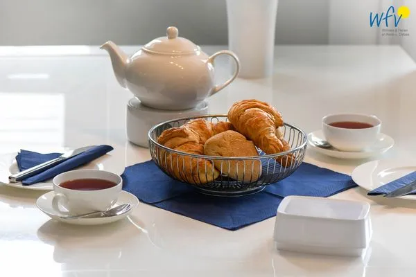 Essbereich Haus Anna See Ferienwohnung Südperle