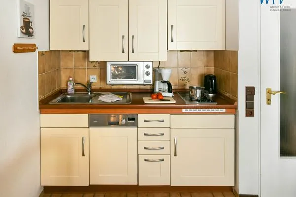 Küche / Küchenzeile Haus Passat Ferienwohnung 12