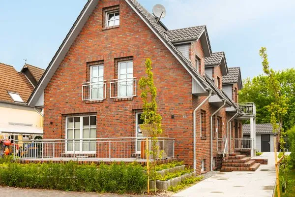 Hauptansicht Haus Likedeeler Ferienwohnung 2