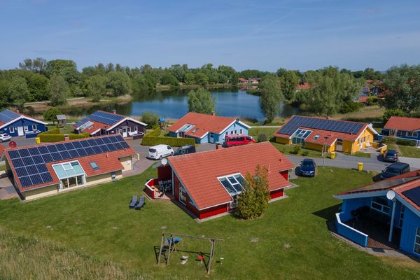  Ferienhaus Kum Weer  - Vogelperspektive