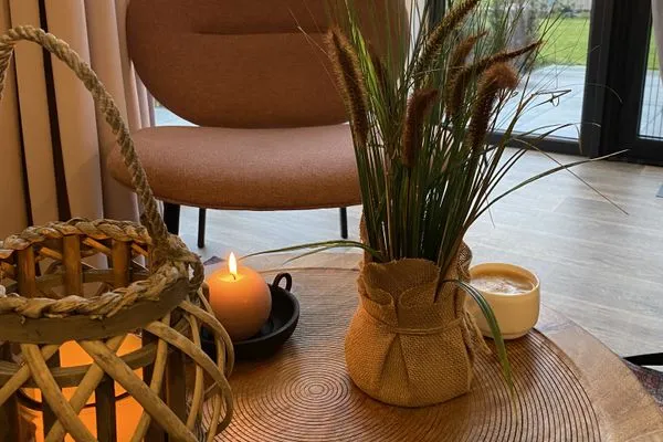 Dekoratives Detail Enkhuizer Strand Enkhuizer Strandchalet mit Zaun Nr. 257