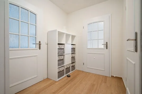 Ferienhaus Landhus Alt Schwerin geräumiger Flur  Landhus